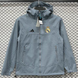 2025-26 RMA Light blue Outdoor Jackets #L6606软料