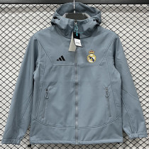 2025-26 RMA Light blue Outdoor Jackets #L6606软料