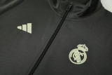 2025-26 RMA Gray Jacket Tracksuit #09