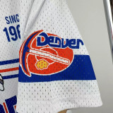 2026 Nuggets White Retro High Quality Casual T-Shirt #MN