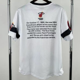 2026 HEAT White Retro High Quality Casual T-Shirt #MN