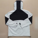2025-26 Real Betis White Black Windbreaker