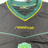 2002-2003 Sporting Lisbon Away Retro Soccer Jersey(黑色)