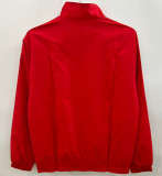 2025-26 Sevilla Red & White Double Sided Windbreaker (双面风衣)