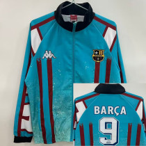 2025-26 KAPPA #9 BARCA Green Windbreaker #刺绣