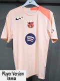 2025-26 BAR Beige Pink Player Version Training Shirts