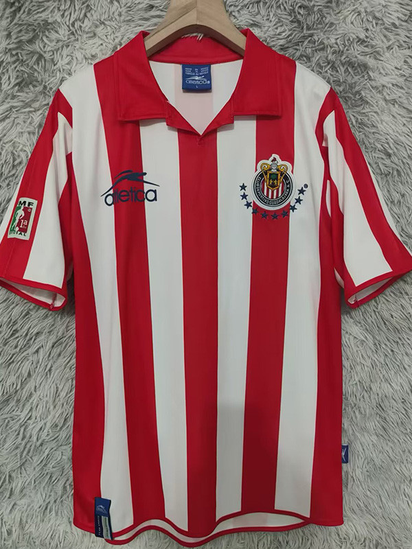 2003-2004 Chivas Guadalajara Home Retro Soccer Jersey