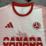 2026 Canada World Cup Culture Promotion Red Training shirts