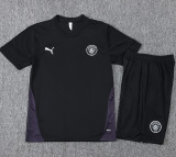 2025-26 Man City Black Training Short Suit #D25206