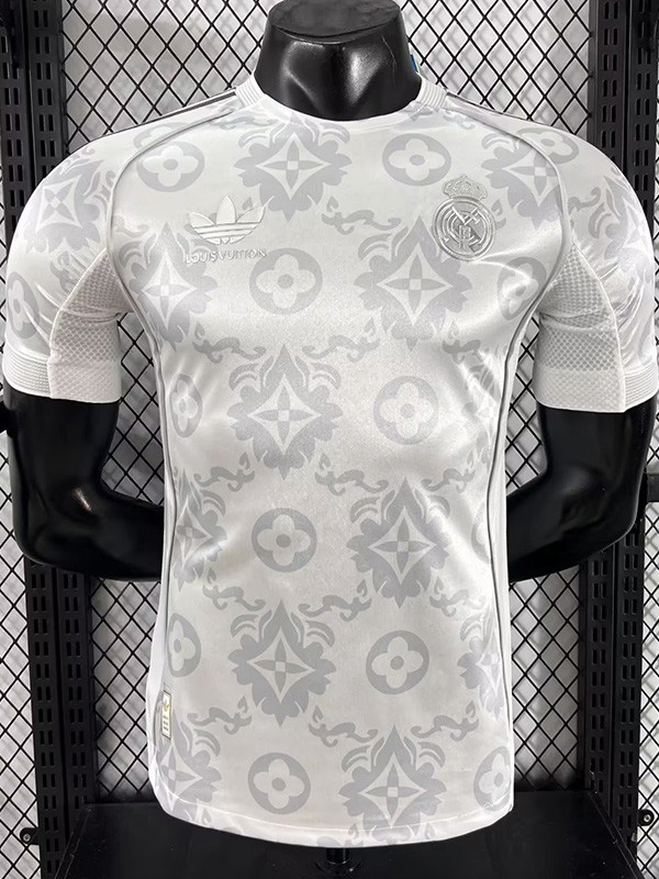 2025-26 RMA Silver Grey Special Edition Player Version Training Shirts