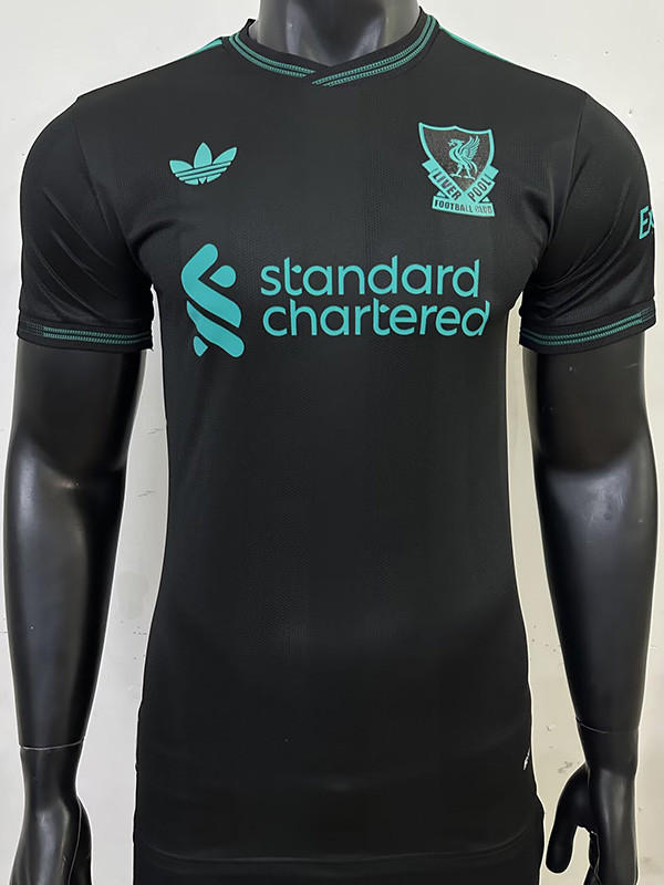 2025-26 LIV Black Special Edition Player Version Soccer Jersey (绿标)