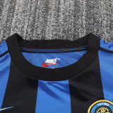 1999-2000 INT Home Kids Retro Soccer Jersey