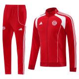 2025-26 Bayern Jujube red Jacket Tracksuit #07