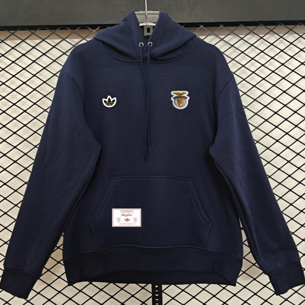 2025-26 Benfica Royal blue Hoody 宝蓝色(加绒)