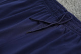 2025-26 France Fancy blue Half Pull Tracksuit (半拉链)