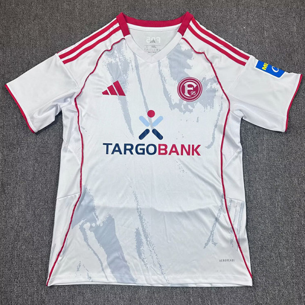 2025-26 Fortuna Dusseldorf Away Fans Soccer Jersey