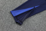 2025-26 France Fancy blue Half Pull Tracksuit (半拉链)