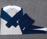 2025-26 TOT Light gray Half Pull Tracksuit #B25117(半拉链)