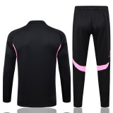 2025-26 ARS Black Half Pull Tracksuit #B25116(半拉链)