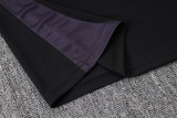 2025-26 Man City Black Tank top and shorts suit #D25229