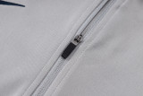 2025-26 TOT Light gray Half Pull Tracksuit #B25117(半拉链)
