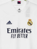2020-2021 RMA Home Player Version 球员 Retro Soccer Jersey