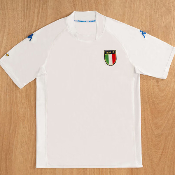 2002 Italy Away Retro Soccer Jersey