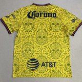 2025-26 Club America Yellow Halloween Fans Soccer Jersey