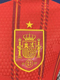 2026-27 Spain Home Long Sleeve Player Version Soccer Jersey (长袖球员)