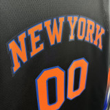 2025-26 KNICKS CLARKSON #00 Black Top Quality Hot Pressing NBA Jersey