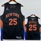 2025-26 KNICKS BRIDGES #25 Black Top Quality Hot Pressing NBA Jersey