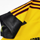 1999-2000 ACM Away Yellow Retro Soccer Jersey