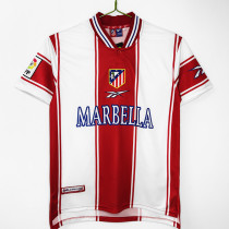1999-2000 ATM Home Retro Soccer Jersey (带章)