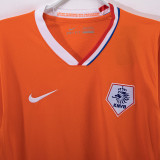 2008 Netherlands Home Retro Soccer Jersey