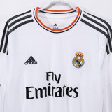 2013-2014 RMA Home Long Sleeve Retro Soccer Jersey (长袖)