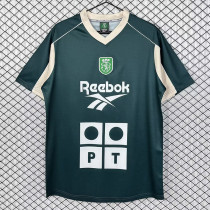 2000-2001 Sporting Lisbon Dark Green Retro Training shirts