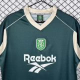 2000-2001 Sporting Lisbon Dark Green Retro Training shirts