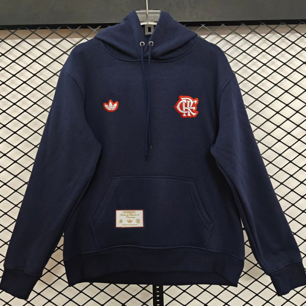 2025-26 Flamengo Royal blue Hoody 宝蓝色(加绒)