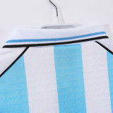 1996-1997 Argentina Home Long Sleeve Retro Soccer Jersey (长袖)
