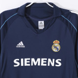 2005-2006 RMA Away Long Sleeve Retro Soccer Jersey (长袖)