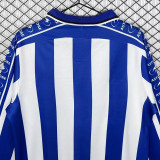 1998-1999 Alaves Home Long Sleeve Retro Soccer Jersey (长袖)