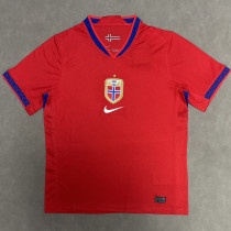 2025-26 Norway Home Fans Soccer Jersey