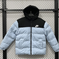 2025-26 XD9901 NK Black Green Hooded Cotton Coat #棉衣