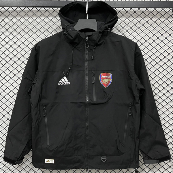2025-26 ARS Black Outdoor Jackets #Y014冲锋衣