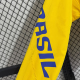 2025-26 Brazil Yellow Windbreaker (双袖BRASIL)