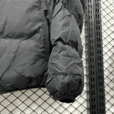 2025-26 LT871 NK Black Hooded Cotton Coat #棉衣