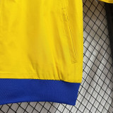 2025-26 Brazil Yellow Windbreaker (双袖BRASIL)