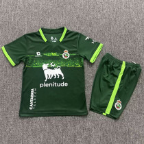 2025-26 Racing de Santander Away Kids Soccer Jersey