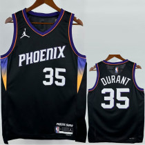 2025-26 SUNS DURANT #35 Black Top Quality Hot Pressing NBA Jersey
