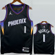2025-26 SUNS BOOKER #1 Black Top Quality Hot Pressing NBA Jersey